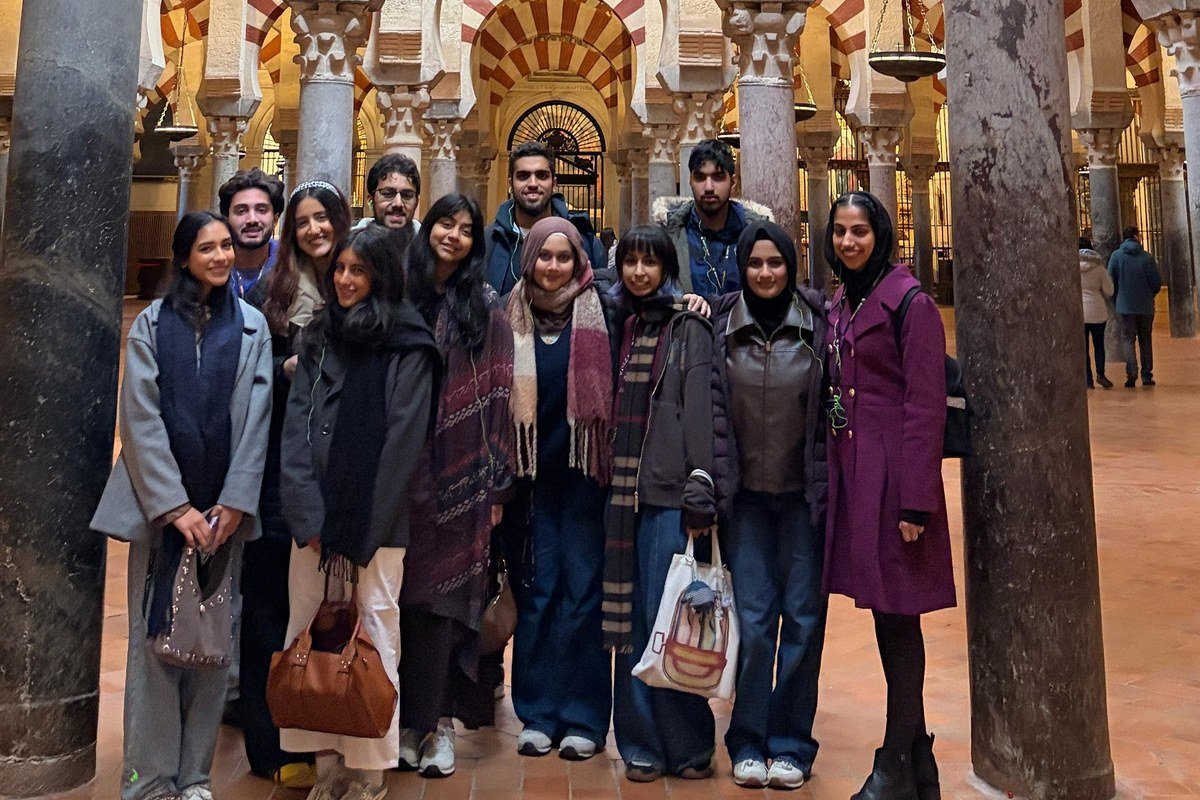 Queen City University cohort in Andalusia